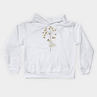 Dried Beautiful Flower Kids Hoodie